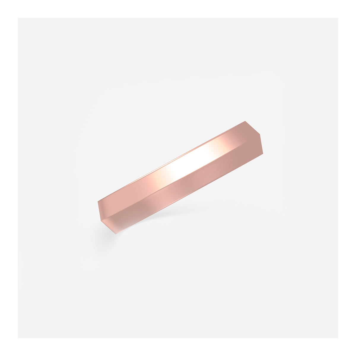 Additional Image 1 for  4mm Knife Edge Wedding Band